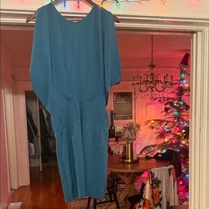 Elegant Blue Dress Love21